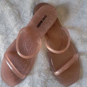 Steve Madden Pink Slide Sandals Minimalist Design